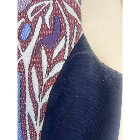 HD in Paris Tapestry Jacquard Sheath Dress Women's Medium Boho Mod Panel Cleo - Picture 8 of 16